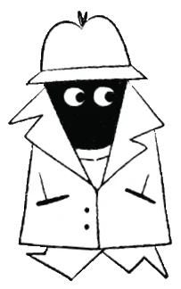 Product Heist detective character
